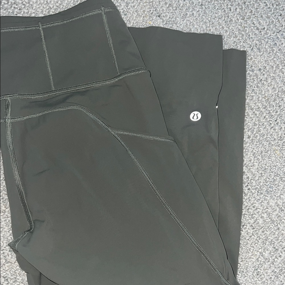 lululemon athletica green Leggings